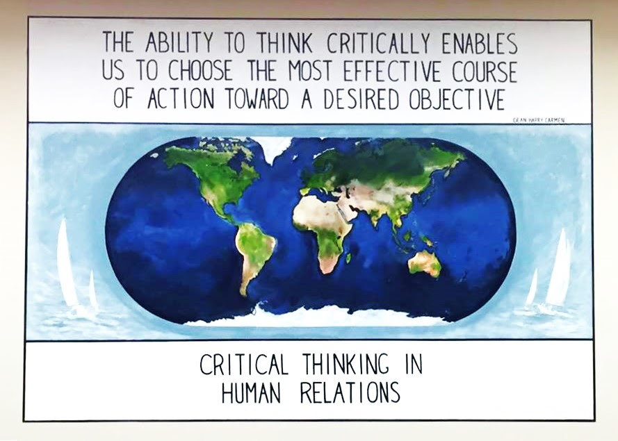 The ability to think critically enables us to choose the most effective course of action toward a desired objective.